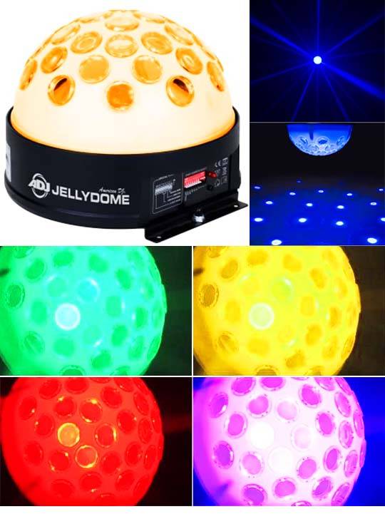 Светодиодный дискошар ADJ Jelly Dome