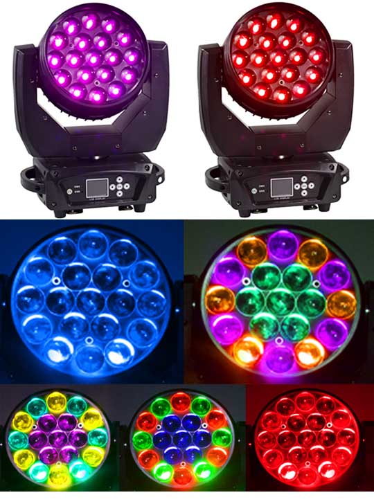 Вращающаяся голова SUPERMAX BEAM DMX-512 285W