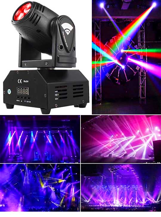 Вращающаяся голова Supermax MEGA Spot XL7800 - Moving Spot DMX-512